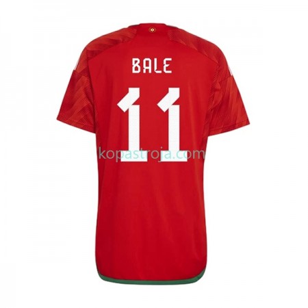 Billiga Fotbollströjor Wales Bale 11 Hemma tröja WM 2022 Kortärmad